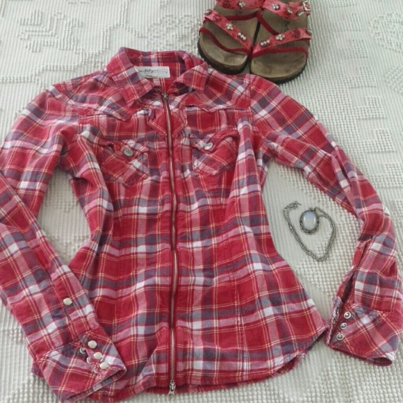 true religion western shirt womens